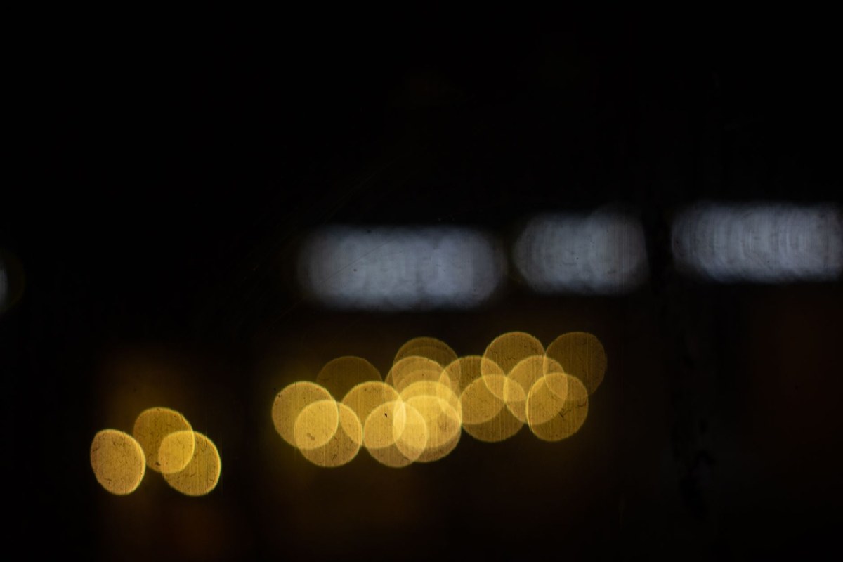 夜のやわらかな光